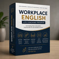 Workplace English Coaching Program cover for professionals to improve workplace communication, meetings, interviews and presentations.